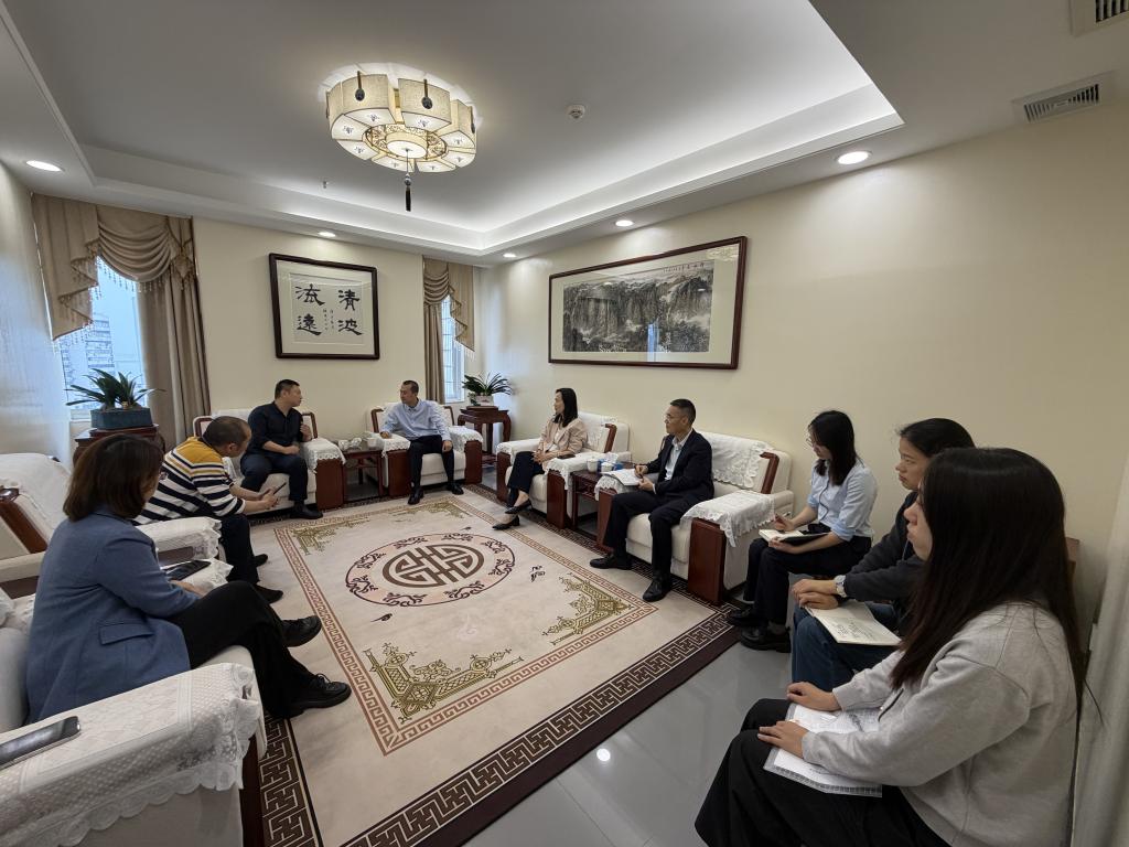大数据与人工智能学院走访中国建设银行清远分行